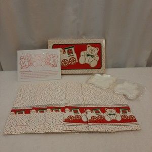 Vintage 1983 Avon Christmas Holiday Cookie Kit Sealed Cookie Cutters Complete